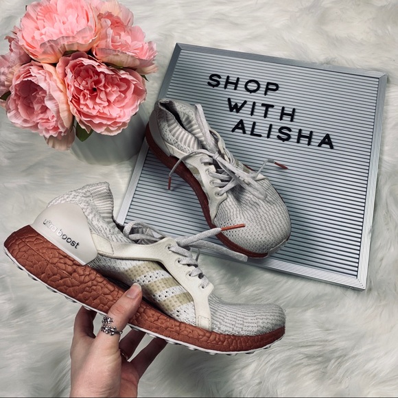 ultra boost x ltd white rust